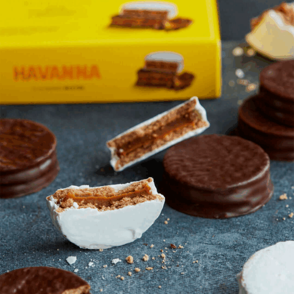 Alfajor Havanna Mixto Blanco y Negro - 12 Unidades - Imagen 2