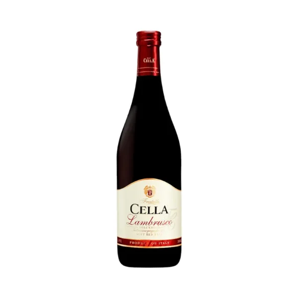 Vino Cella Lambrusco de Emilia Tinto 750ml - S/ Corcho - Imagen 1