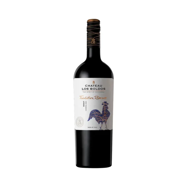 Vino Los Boldos Tradition Reserve Merlot 750ml - Imagen 1