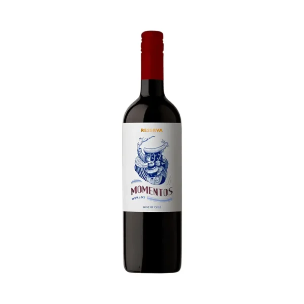 Vino Los Boldos Momentos Reserva Merlot 750ml - Imagen 1