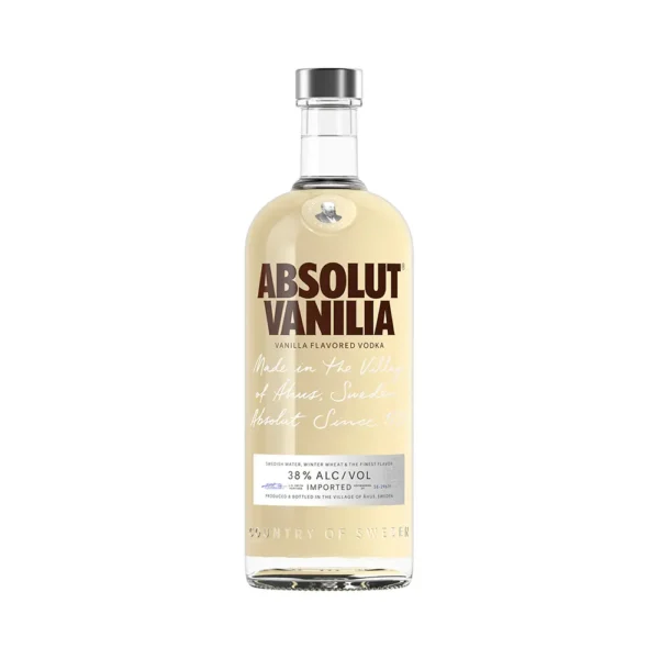 P10907 Vodka Absolut Vanilia 1 Litro - Imagen 1