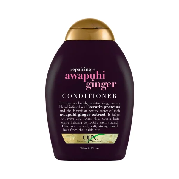P1233061 Acondicionador Ogx Reparador Awapuhi Ginger 385ml - Imagen 1