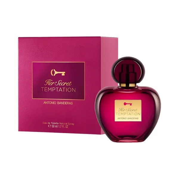 P1233674 Perfume Antonio Banderas Her Secret Temptation EDT 50ml - Femenino - Imagen 1