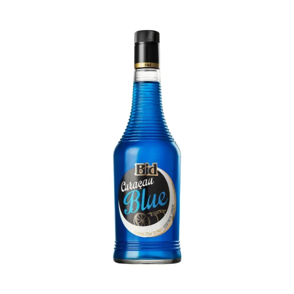 P1234342 Licor Bid Curacao Blue 720ml sin caja - Imagen 1