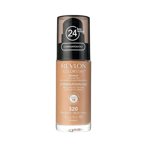 P1235503 Base Liquida Revlon Colorstay Combination Oily Skin 320 Beige Medio 30ml - Imagen 1