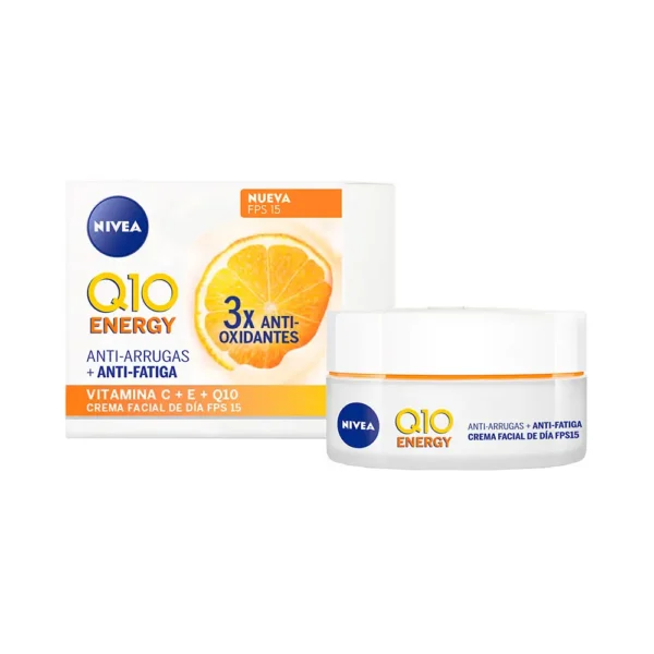 P1237909 Crema Facial Nivea Q10 Plus Energy 50ml - Imagen 1