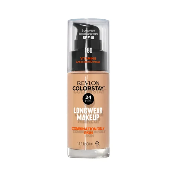 P1239426 Base Liquida Revlon Colorstay Combination Oily Skin 180 Arena Beige 30ml - Imagen 1