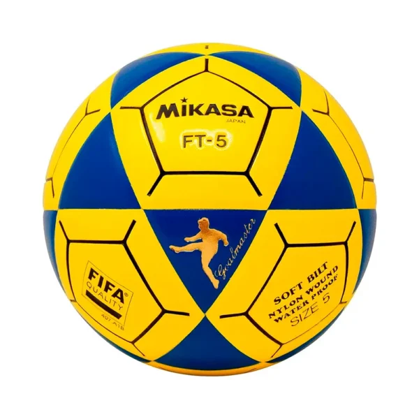 P1240934 Pelota Mikasa FT-5 Amarillo con Azul - Imagen 1
