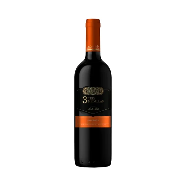 Vino Santa Rita 3 Medallas Carmenere 750ml - Imagen 1