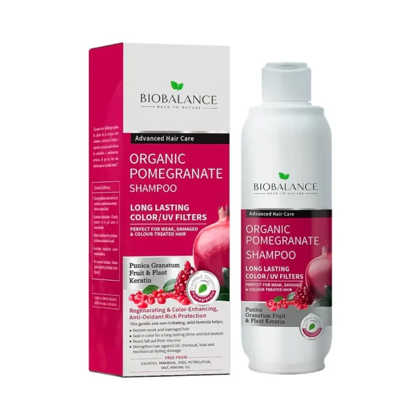 Shampoo Organico Bio Balance Granada 330ml - Imagen 1