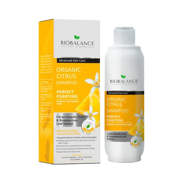 Shampoo Organico Bio Balance Citrus 330ml - Imagen 1