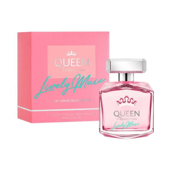 P1247332 Perfume Antonio Banderas Queen Of Seduction Lively Muse EDT 80ml – Femenino - Imagen 1