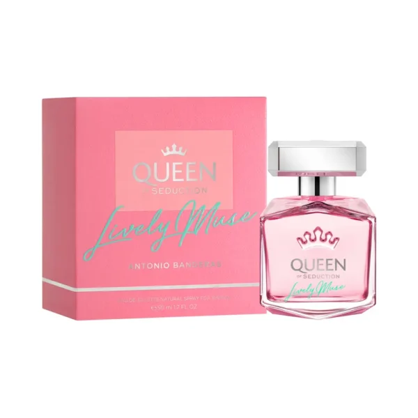 P1247993 Perfume Antonio Banderas Queen Of Seduction Lively Muse EDT 50ml - Femenino - Imagen 1