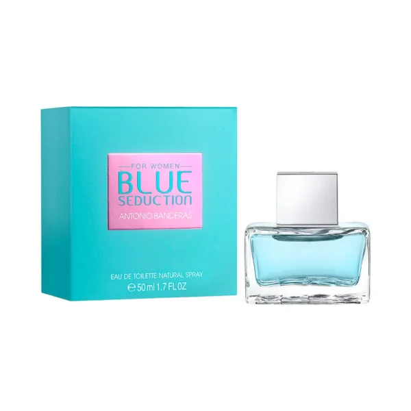 P1248164 Perfume Femenino Antonio Banderas Blue Seduction 50ml EDT - Imagen 1