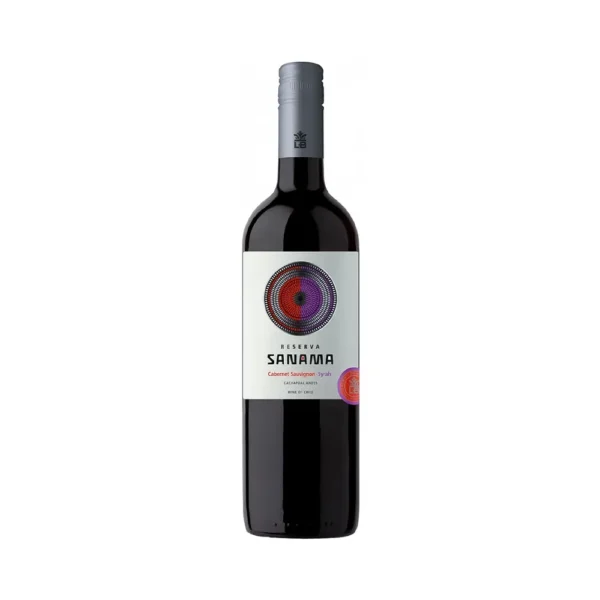 Vino Los Boldos Sanama Reserva Cabernet Sauvignon - Syrah 750ml - Imagen 1