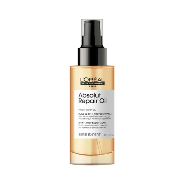 P1249224 Aceite Capilar Loreal Absolut Repair Oil 10 en 1 Multibeneficios 90ml - Imagen 1