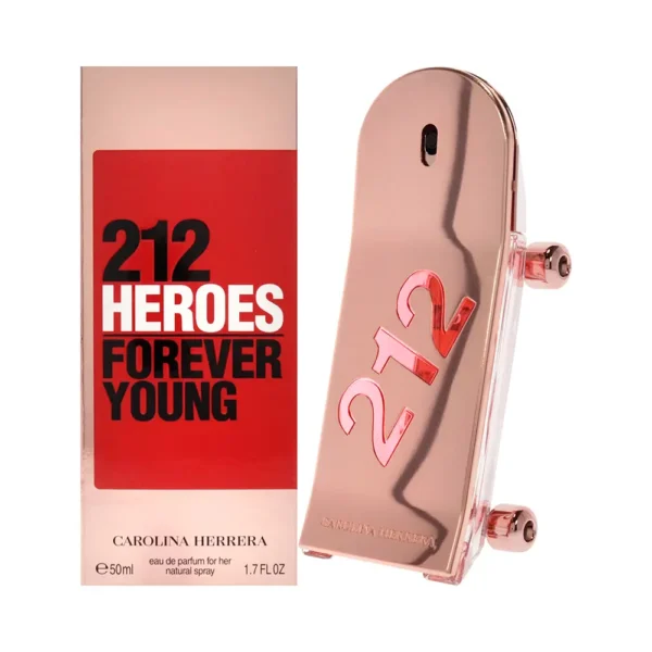 P1249823 Perfume Carolina Herrera 212 Heroes Forever Young EDP 50ml – Femenino - Imagen 1