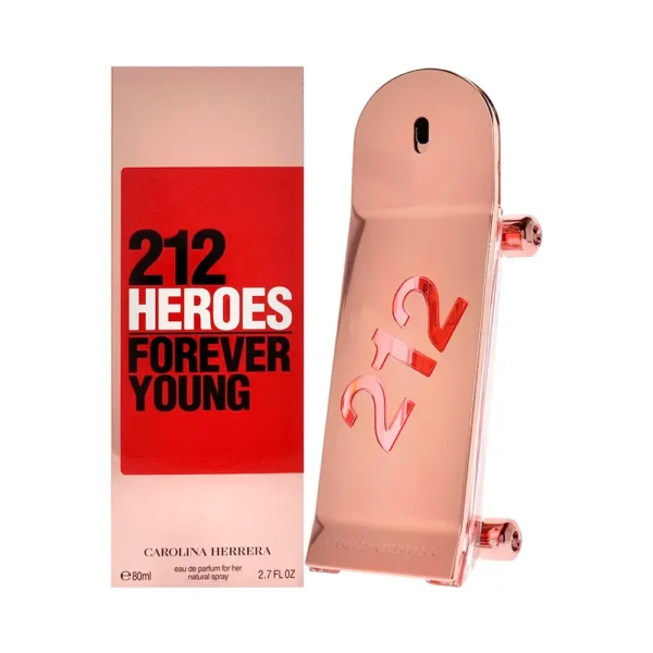 P1249824 Perfume Carolina Herrera 212 Heroes Forever Young EDP 80ml - Femenino - Imagen 1