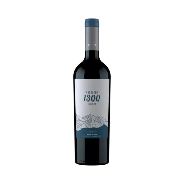 P1249947 Vino Andeluna 1300 Merlot 750ml - Imagen 1