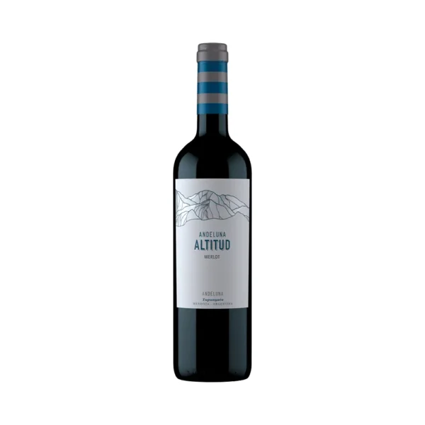 P1249948 Vino Andeluna Altitud Merlot 750ml - Imagen 1