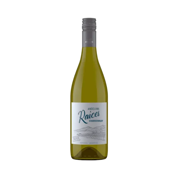 P1249949 Vino Andeluna Raices Chardonnay 750ml - Imagen 1