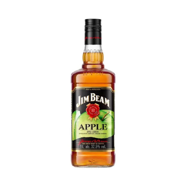 Whisky Jim Beam Apple 1 Litro - Imagen 1