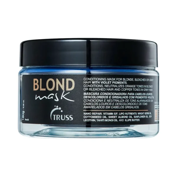 P1251956 Mascara Truss Blond Mask Matizador 180gr - Imagen 1