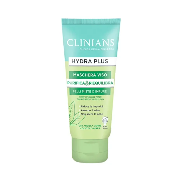 P1475626 Mascarilla Facial Clinians Hydra Plus Maschera Purificante 75ml - Imagen 1