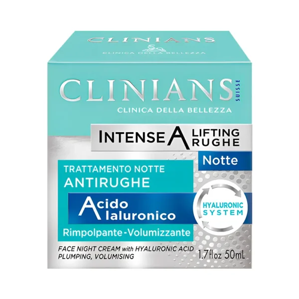 Crema Facial Clinians Intense A Lifting Rughe Noche 50ml - Imagen 1
