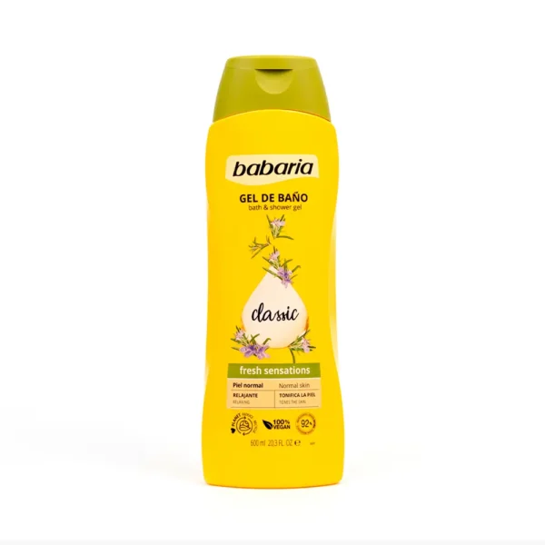 P1846269 Gel de Baño Babaria Classic 600ml - Imagen 1