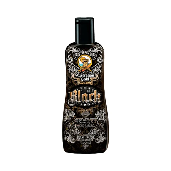 Bronceador Australian Gold Oscura Sinfully Black 250ml - Imagen 1