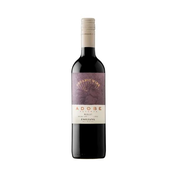 Vino Emiliana Adobe Reserva Merlot 750ml - Imagen 1
