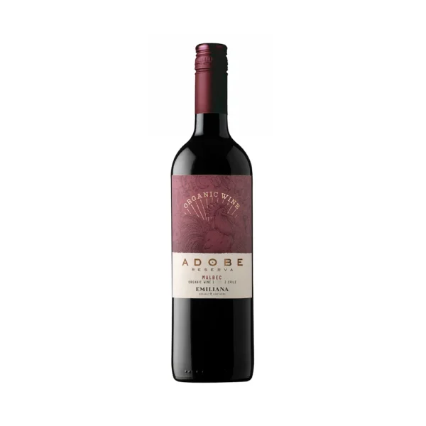 Vino Emiliana Adobe Reserva Malbec 750ml - Imagen 1
