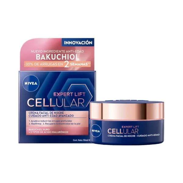 Crema Facial Nivea Cellular Expert Lift Noche 50ml - Imagen 1
