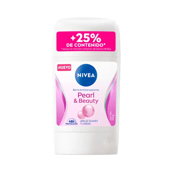 P1848183 Desodorante en Barra Nivea Pearl & Beauty 54g - Imagen 1
