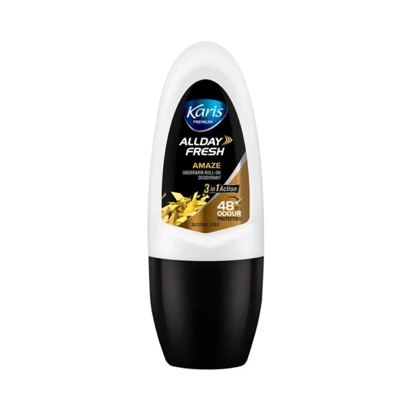 Desodorante Roll On Karis Naturals 3 en 1 Allday Fresh Amaze 50ml - Imagen 1