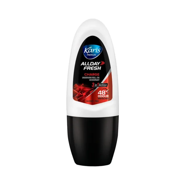 Desodorante Roll On Karis Naturals 3 en 1 Allday Fresh Charge 50ml - Imagen 1