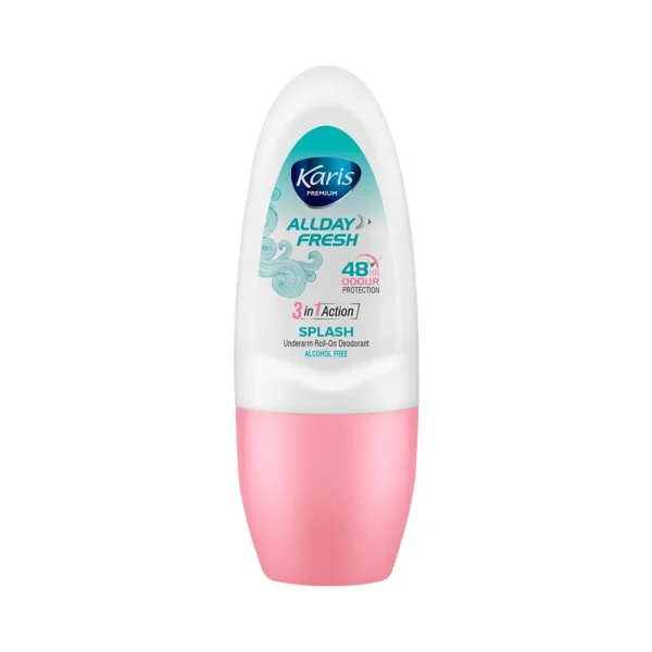 Desodorante Roll On Karis Naturals 3 en 1 Allday Fresh Splash 50ml - Imagen 1