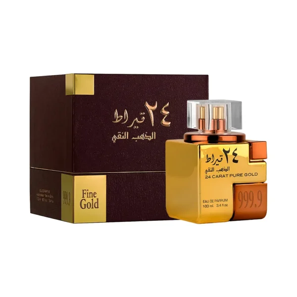 P1850186 Perfume Lattafa 24 Carat Pure Gold EDP 100ml - Unisex - Imagen 1