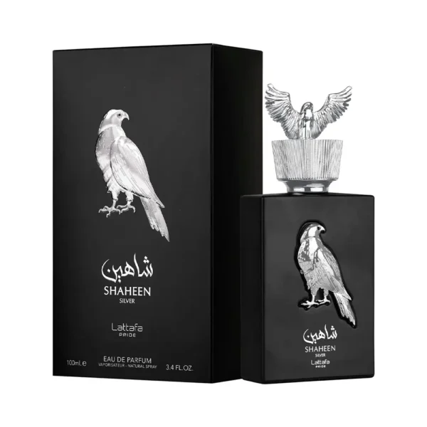 Perfume Lattafa Shaheen Silver EDP 100ml - Unisex - Imagen 1