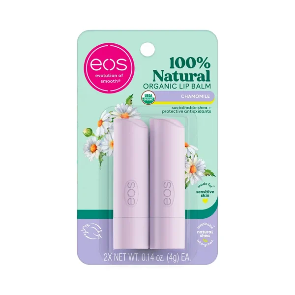 P1851292 Balsamo Labial Eos Lip Balm Chamomile 2 unidades - Imagen 1