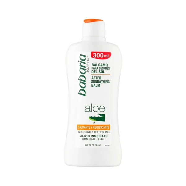 P1851397 Balsamo After Sun Babaria Aloe Calmante y Refrescante 300ml - Imagen 1