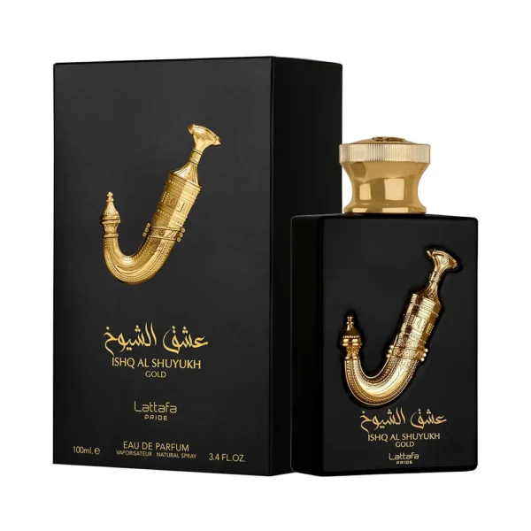 P1851821 Perfume Lattafa Ishq Al Shuyukh Gold EDP 100ml - Unisex - Imagen 1