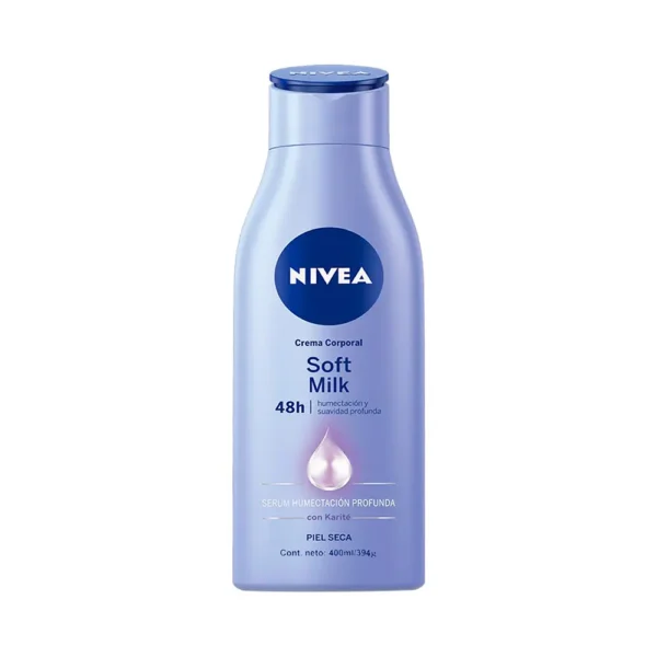 Crema Corporal Nivea Soft Milk 400ml - Imagen 1