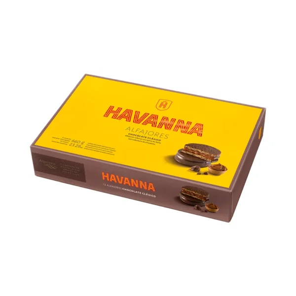 Alfajor Havanna Chocolate Clásico - 12 Unidades - Imagen 1