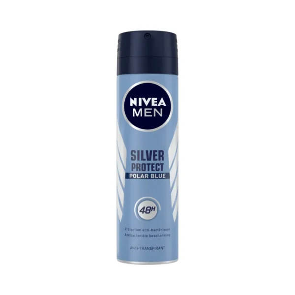 P31720 Desodorante Nivea Men Silver Protect Polar Blue 150ml - Imagen 1