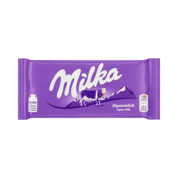 P35639 Tableta de Chocolate Milka Alpine Milk 100gr - Imagen 1