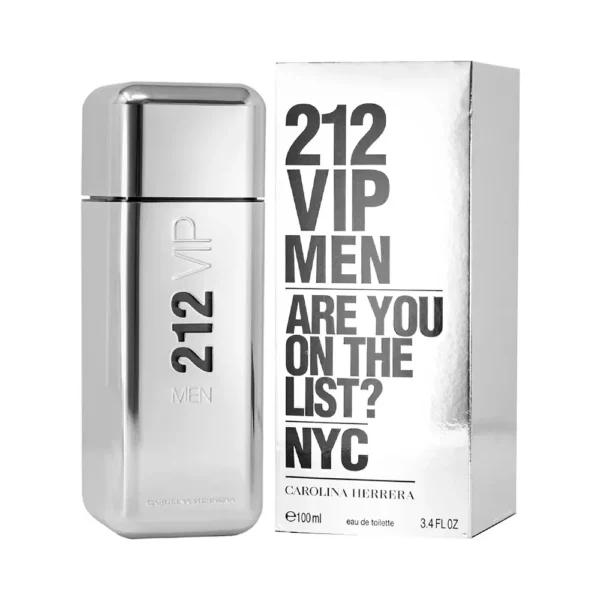 P37378 Perfume Carolina Herrera 212 VIP Men EDT 100ml – Masculino - Imagen 1