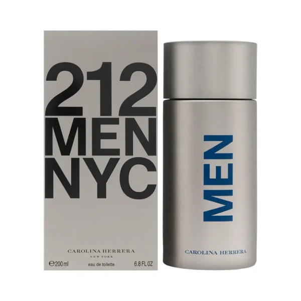 P880334 Perfume Carolina Herrera 212 Men NYC EDT 200ml - Masculino - Imagen 1