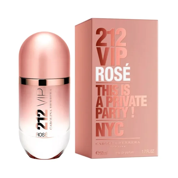 Perfume Carolina Herrera 212 VIP Rosé EDP 50ml - Femenino - Imagen 1